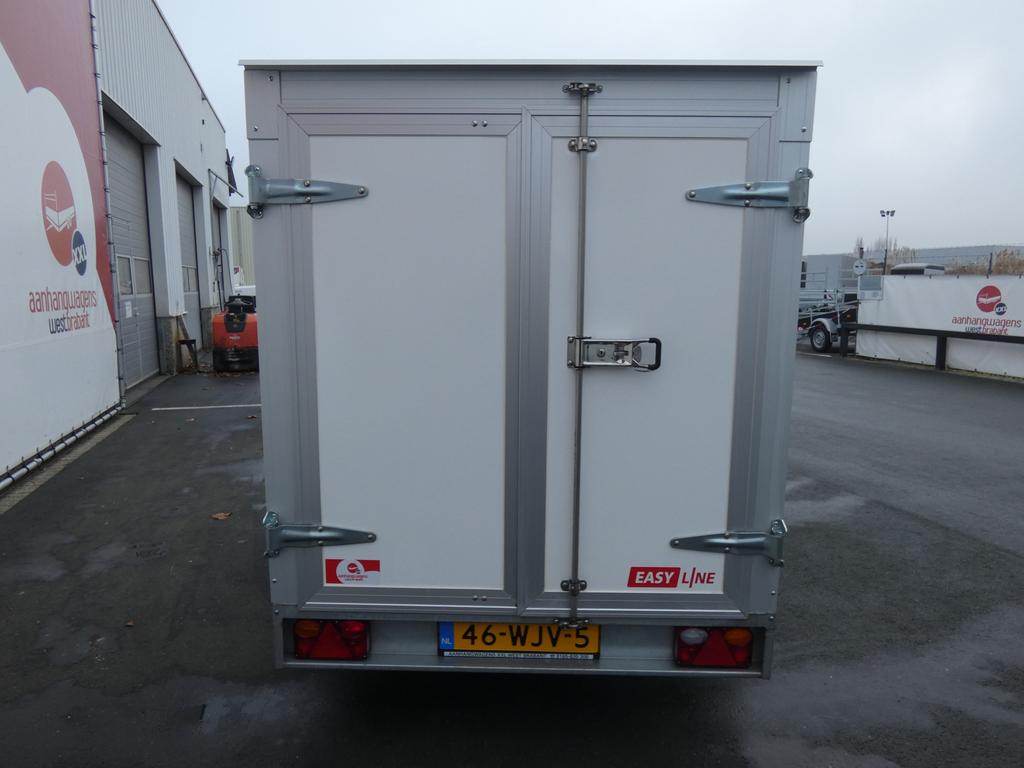 Easyline Gesloten aanhangwagen enkelas 300x150x150cm 1450kg